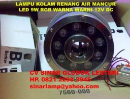 Lampu Kolam Renang Air Mancur Underwater LED RGB 9W Lampu Kolam Renang Air Mancur Underwater LED RGB 9W