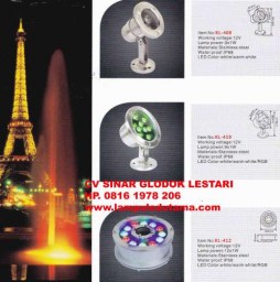 Lampu Kolam Air Mancur Underwater Lamp Lampu Kolam Air Mancur Underwater Lamp